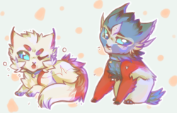 waferdeer:  i drew a lot of kitties after i finished off some work ;u; and now its really late ahah 