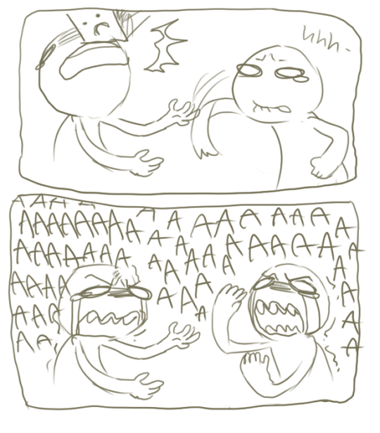 naomiknight17:  apostatehamster:  talking with your friends about your favorite characters