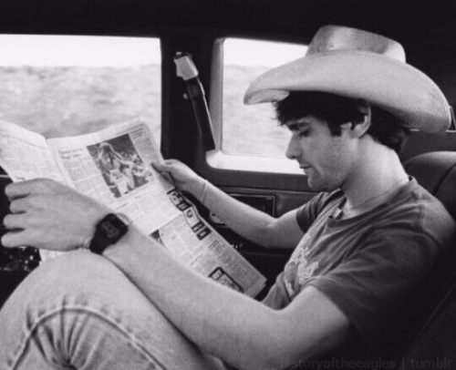 eaglesband: “then he laughed and said, ‘I’m going’ and so he left that peaceful life behind”