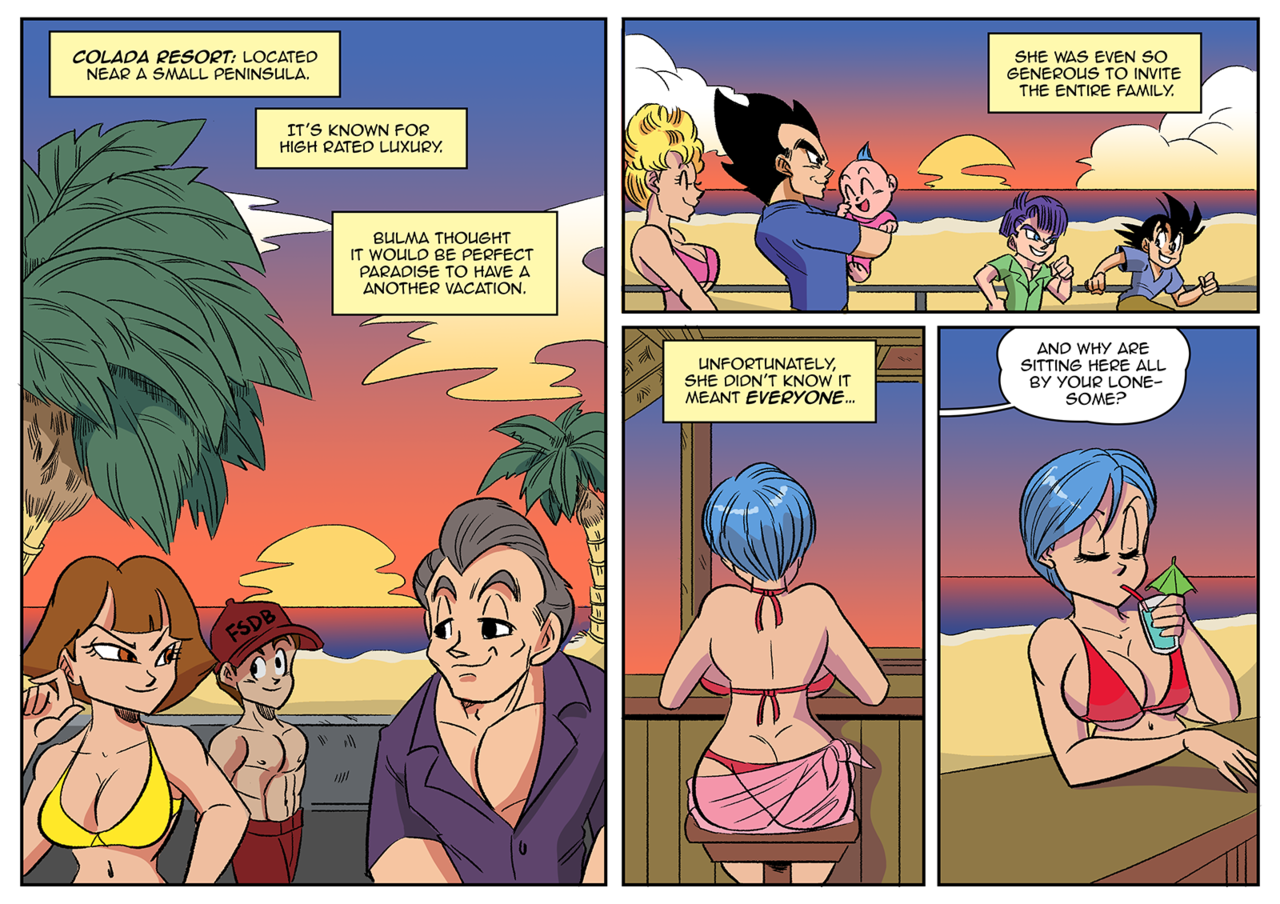 Summer Paradise: King of the Isle (Cover - pg02)A summer heat in November! Finally