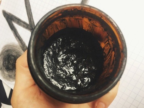 chisholm-witch: teacupsandcauldrons: So this black sludge looking stuff is a combination of ashes fr