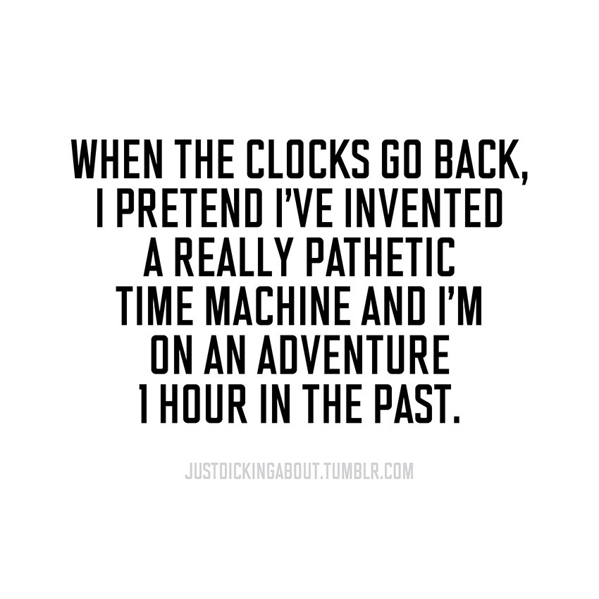 Featured image of post Clocks Go Back Funny / There&#039;s more daylight in the evenings and less in the mornings.