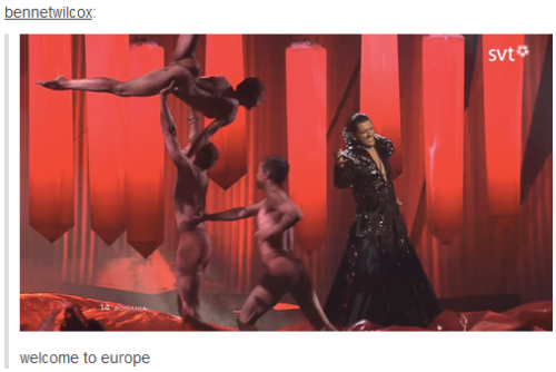 theonewhosawitall: shersock: nico-hulkenbutt: doctor-ood: I present you: Eurovision 2013 Eurovision 