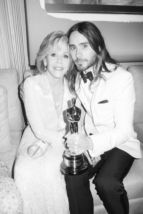 jaredleto:  Outtakes from the 2014 Oscars by Terry Richardson. 