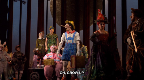 Pinocchio Was Fucking Savage In Shrek The Musical.