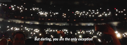 ssweet-sensation:  bellissima-amor:  ssweet-sensation The only exception.  Our song