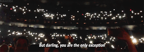 ssweet-sensation:  bellissima-amor:  ssweet-sensation The only exception.  Our song babe