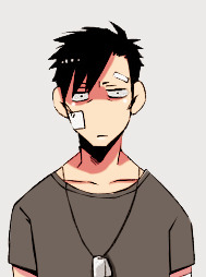 kurokocchi-tetsu:  Nicolas Brown colored by me  Credits: shinyahiragiz for the