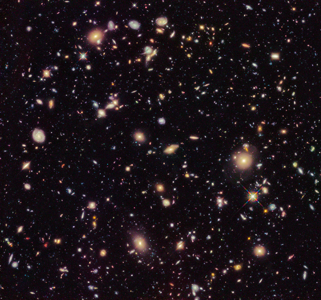 The Hubble Ultra Deep Field 2012 by Hubble Space Telescope / ESA