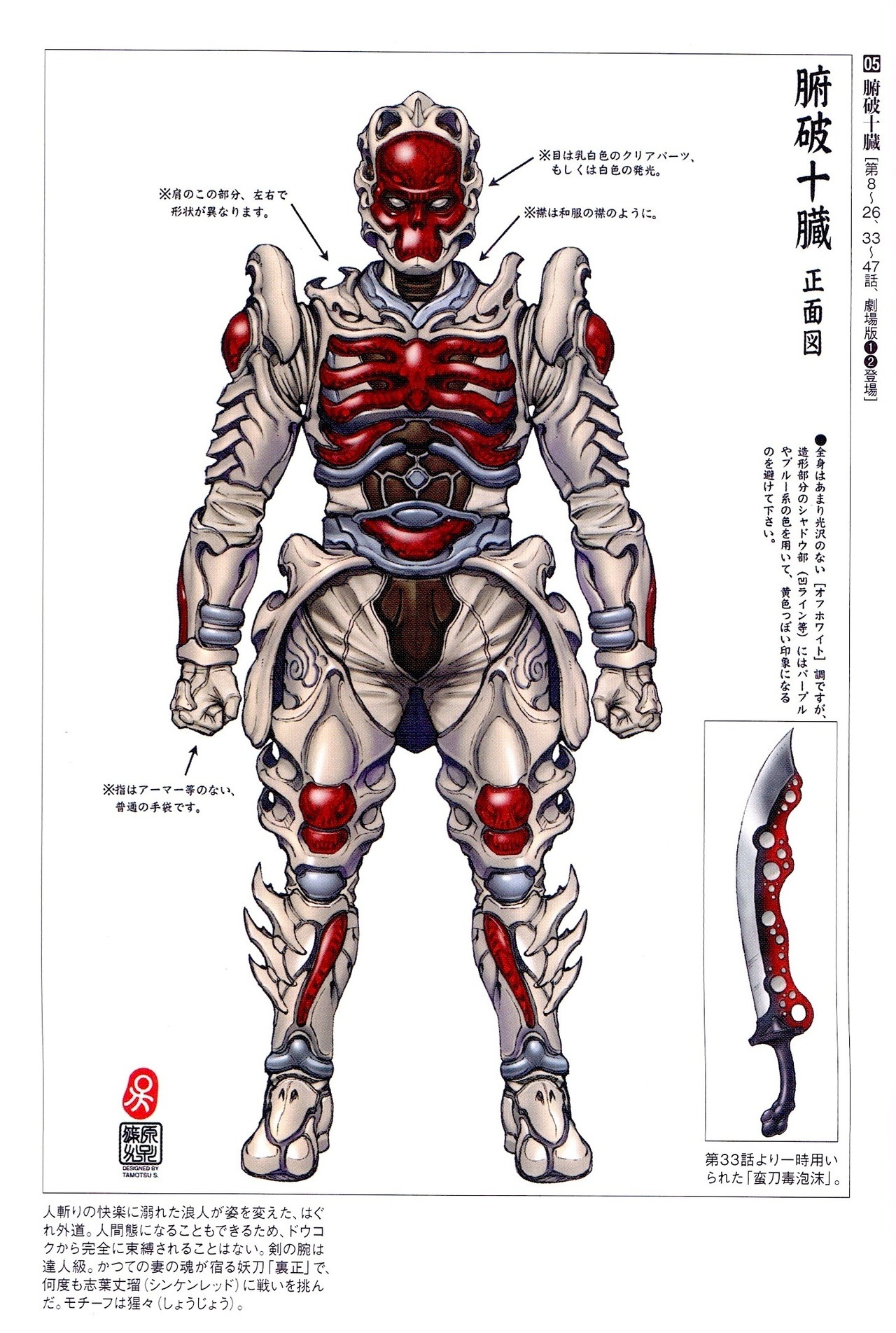 Crazy Monster Design — Juzo Fuwa from Samurai Sentai Shinkenger, 2009....
