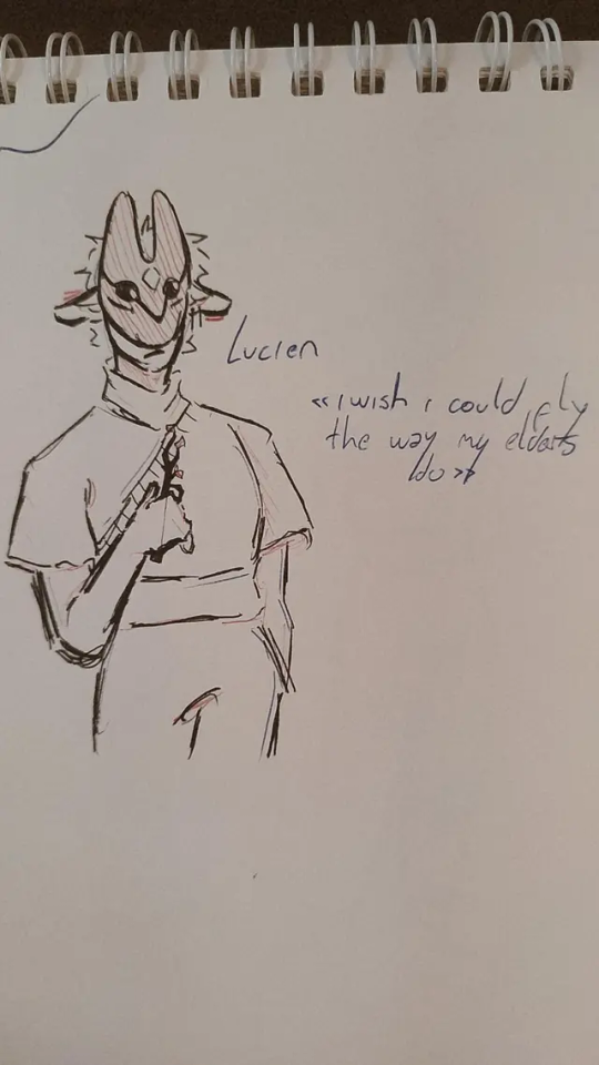 I Barely Ever Draw With Ball Points But I Was Taking Out The Trash And Had To See What Worked And What