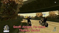 markthenutt:   Let’s Play - GTA IV Bike