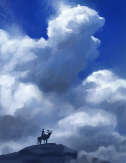 calonarang:Cloud therapy.  Was stuck in bed most of last week and just needed to do somethin self-indulgent 