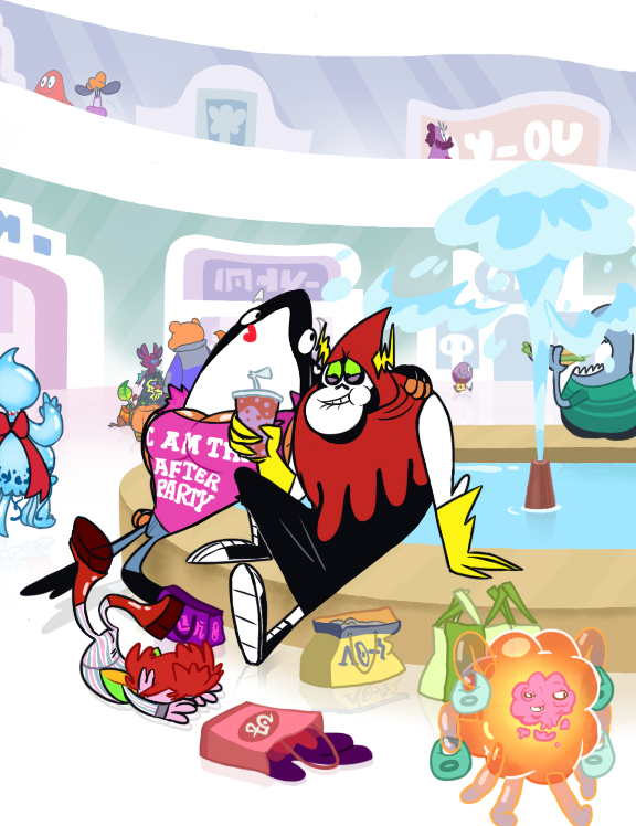 boipboip:  Just evil guys being evil dudes.  Also, WOY style backgrounds are DECEPTIVELY DIFFICULT