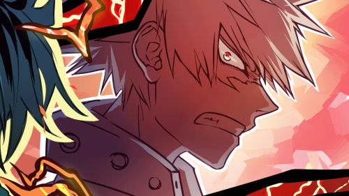 avodkabottle:  boku no hero academia 11x17 print, will be at fanime 513 :D