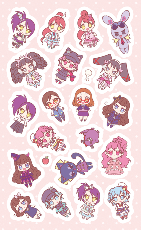 pripara sticker sample