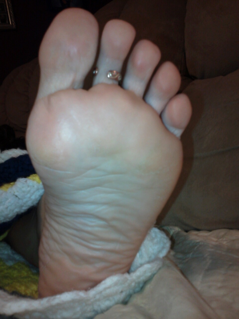 My sexy wifes feet.