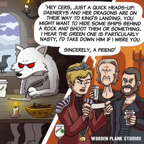 ghost ghosters  Might as well embrace the fact that Starbucks is now part of the Game of Thrones can