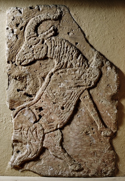 Slab with goatFrom Tell Halaf (ancient Guzana) in northern Syria Syrian, 10th-9th century B.C.limest