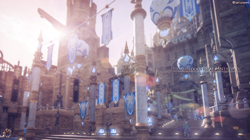 aguri-ff14:- The Rising -    Scenery of Ul'dah