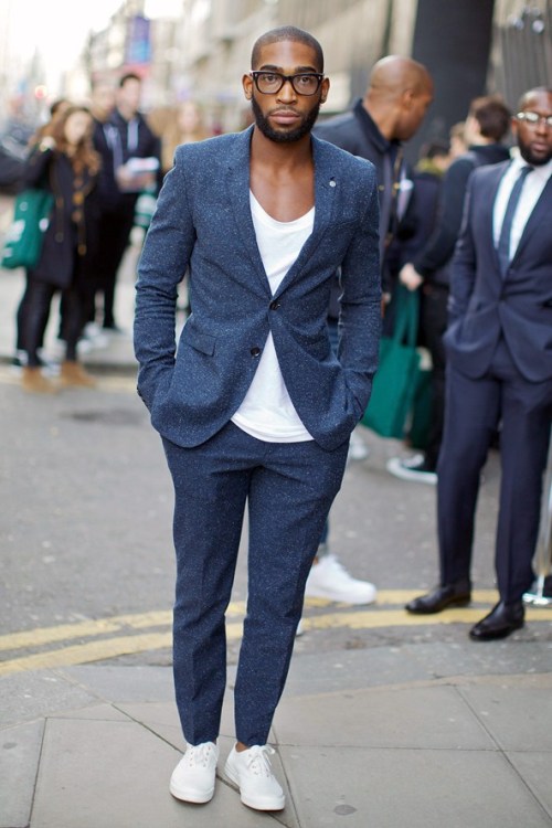 beaux-homme:  Tinie Tempah in London 