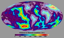 Distance to Nearest Coastline