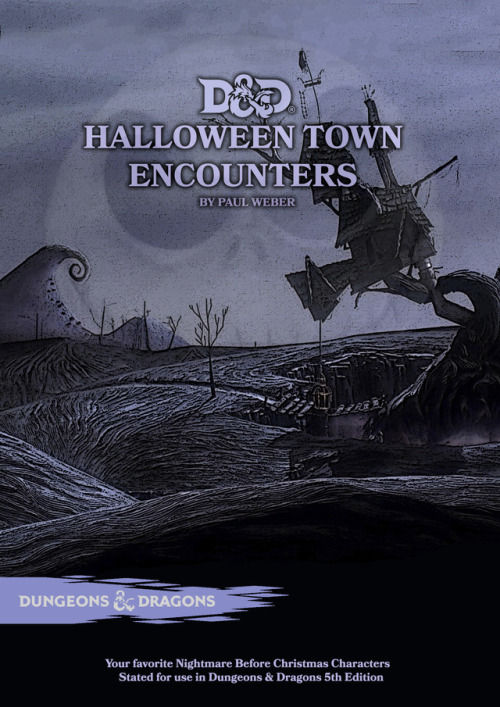 dm-paul-weber: Did a quick Nightmare Before Christmas monster manual. Always a classic. Enjoy! Downl