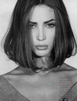 Thebeautymodel:  Christy Turlington By Steven Meisel For Vogue Italia October 1989