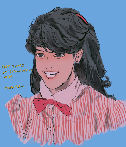 gracekiins: some drawings of phoebe cates and clancy brown