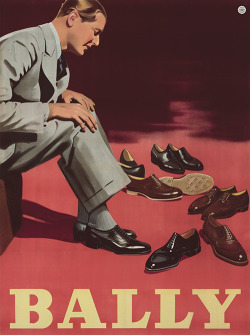 Atelier Hans Neumann, poster design for Bally