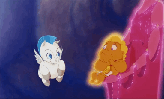 Baby Hercules and Baby Pegasus
This is me when i see my friends after a long period of not seeing them.