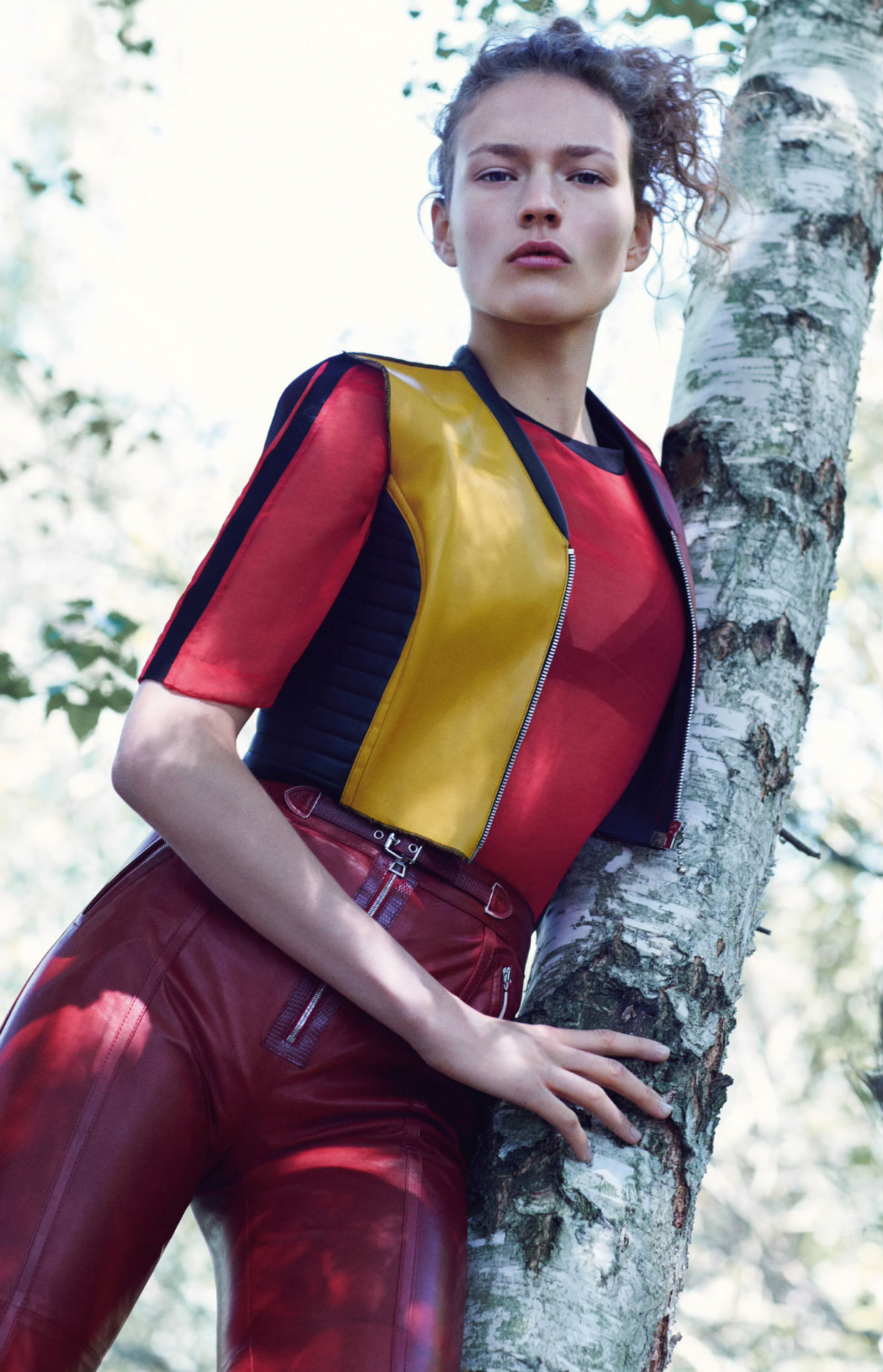 designerleather:  Sophia Ahrens by Benjamin Alexander Huseby for Interview Magazine