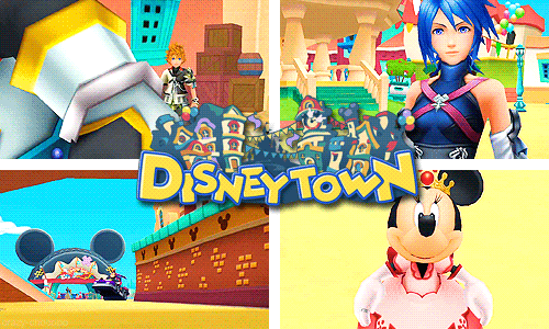 crazy-chocobo:  Kingdom Hearts HD 2.5 ReMIXBirth By Sleep Final Mix - Disney Worlds 