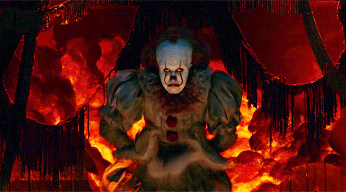 cinematographysource:Introducing: Pennywise. The Dancing Clown.