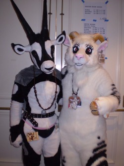From FC 2010 in San Jose. In the two photos sans-necklace-beads, Beisa is actually being worn by a friend. (Hence why i am standing there next to her in the last one :P)