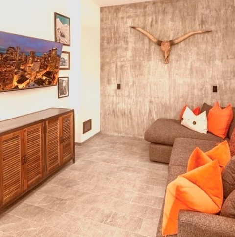 Contemporary Family Room Seattle