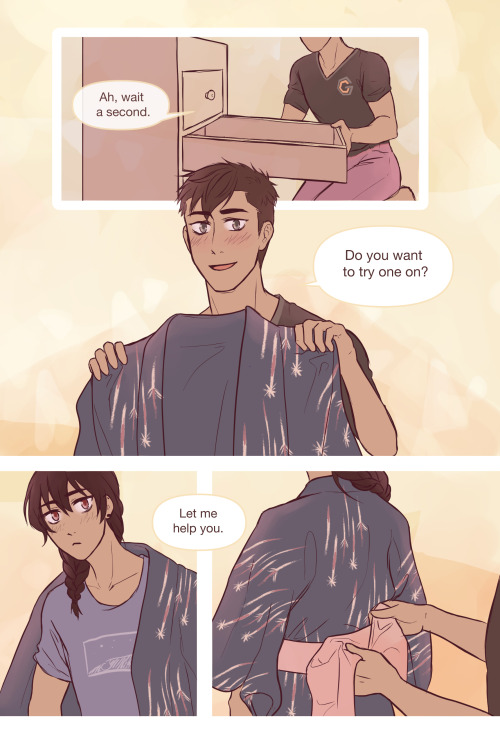a little self-indulgent extra from my upcoming Sheith comic &lt;3