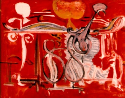 Red Abstract  -  Mark Rothko 1944American 1903-1970