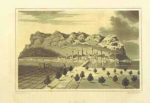 Drawing of Antakya from Travels in Asia and Africa, etc (published in 1808).