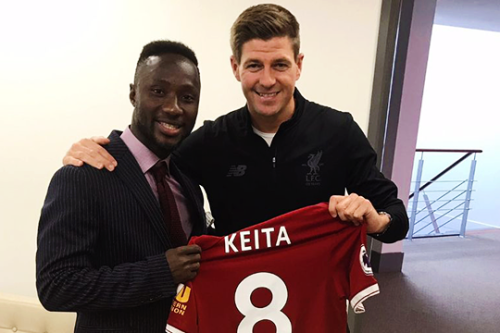 bobbyfirminho: Welcome to our world Naby Keita!