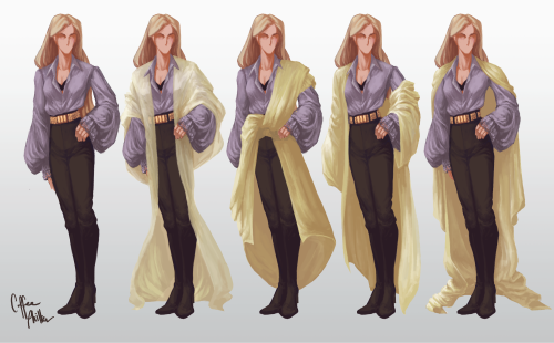 I was doodling capes/robes and it got out of hand. Still trying to find a one that says “classy thot