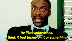 &ldquo;This about the sandwich?&rdquo;