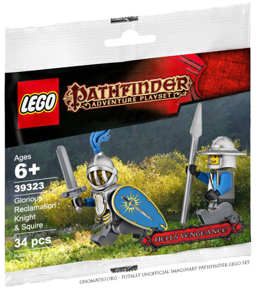 What could possibly be better than Lego and @officialpaizo Pathfinder? Why of course the two together… Lego Pathfinder!
Unfortunately it doesn’t exist, but I’m not the sort to let my old foe reality get in my way, so with Hells Vengeance recent...