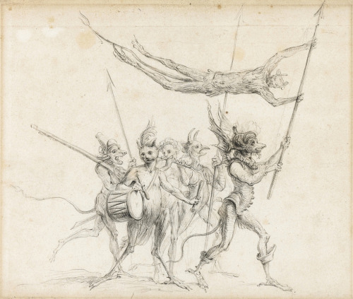 geritsel:Drawings by Cornelius Saftleven Celebrating spooky season with these clumsy (are they suppo