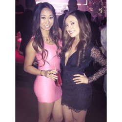 meanwhileinvegas:When in #vegas 👯🎉 #xs #encore #favorite #party #lasvegas #mondays by kianaloo http://ift.tt/1Ijdknw