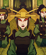 avatarjuice-blog:a:tla 30 day challenge: 5. favourite outfit → kyoshi warrior uniform