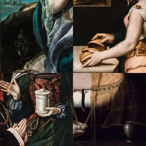 Cups in Mary Magdalene paintingsii/iv