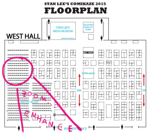 TOMORROW at la convention center!! im also gonna have candy on saturday to give out w purchases happ