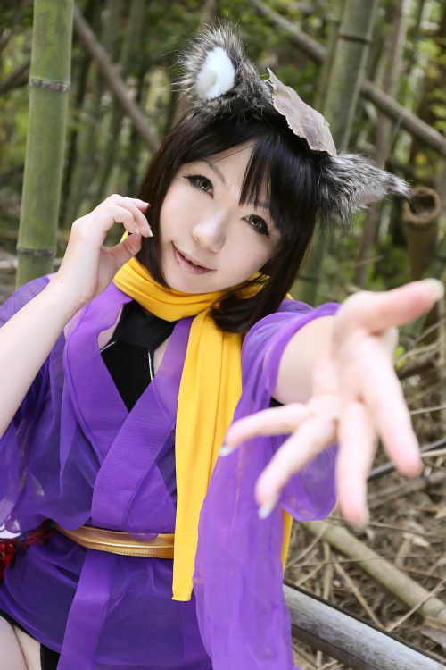 Cute Cosplay Girl Higurashi Rin (Kitsune-Chan) 1-30
