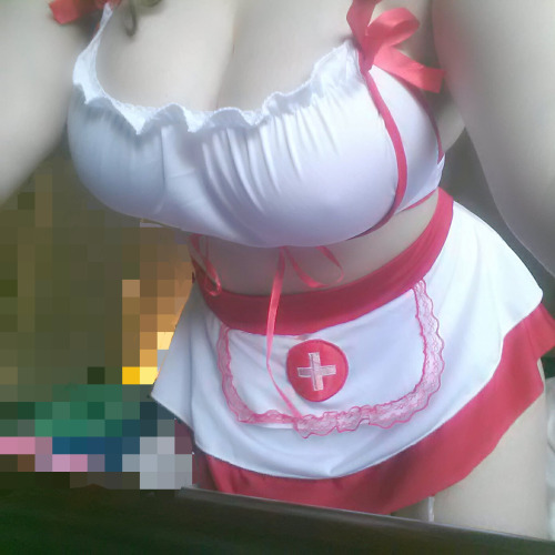 XXX lovely-thighs: Nurse lovely~ ♡ photo